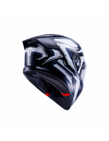 Casco AGV K5 Astralix Negro/Blanco Mate