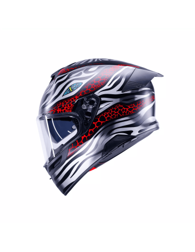 Casco AGV K5 Viverna Negro/Gris/Rojo...
