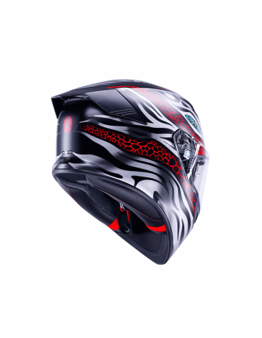 Casco AGV K5 Viverna Negro/Gris/Rojo...