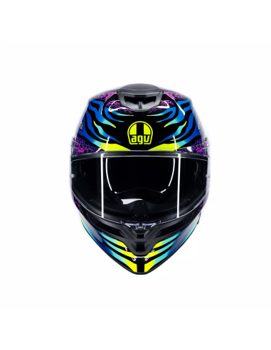Casco AGV K5 Viverna Azul/Morado/Lima