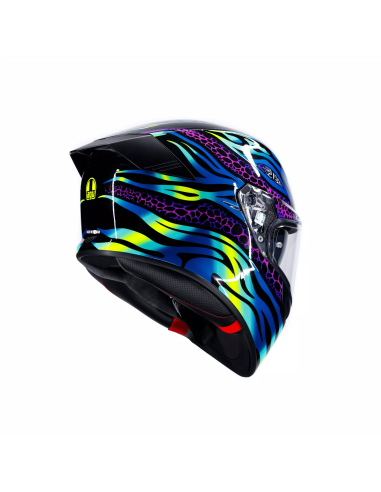 Casco AGV K5 Viverna Azul/Morado/Lima
