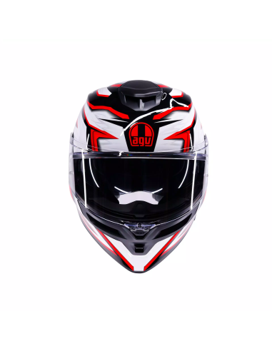 Casco AGV K5 Zenithar Negro/Blanco/Rojo