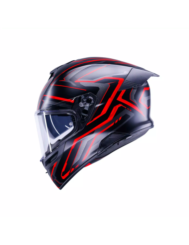 Casco AGV K5 Astralix Negro/Rojo Mate