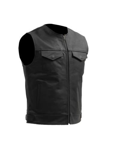 Chaleco Cuero REBELHORN Broger Blade...