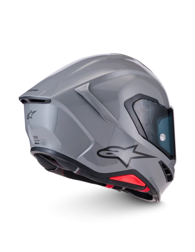 Casco ALPINESTARS S-R7 Solid Gris Brillo