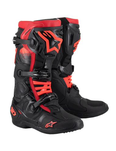 Botas ALPINESTARS Tech 10 Negro/Rojo