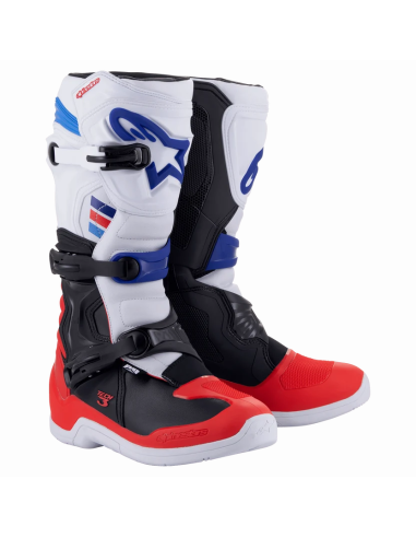 Botas ALPINESTARS Tech 3 Blanco/Rojo...