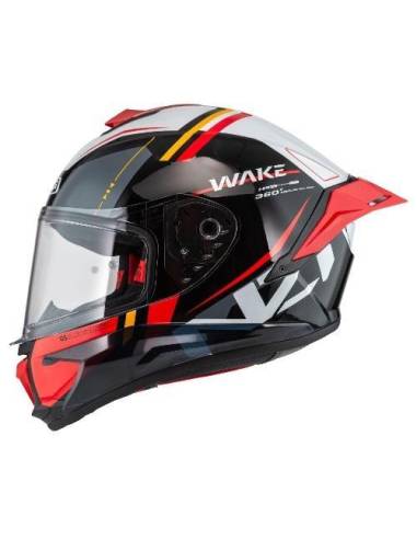 Casco Nzi wake stream booster stripes...