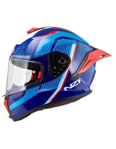 Casco Nzi wake stream legato blue /...