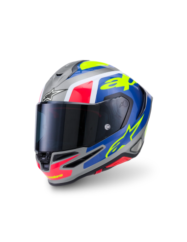 Casco ALPINESTARS S-R7 lumen plata...
