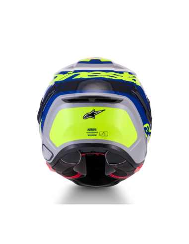Casco ALPINESTARS S-R7 lumen plata...