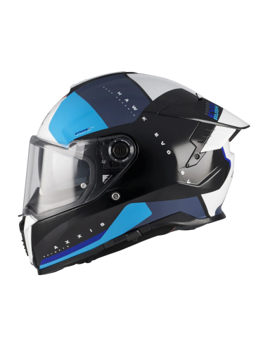 Casco AXXIS Hawk Evo SV Rush B7 Brillo