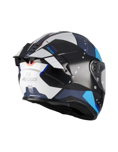 Casco AXXIS Hawk Evo SV Rush B7 Brillo