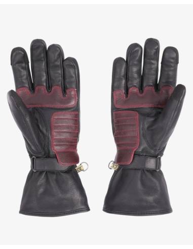 Guantes BY CITY Lyon Man Negro/Rojo