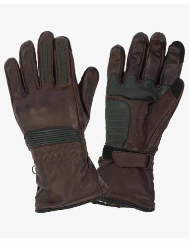 Guantes BY CITY Lyon Man Marrón/Verde