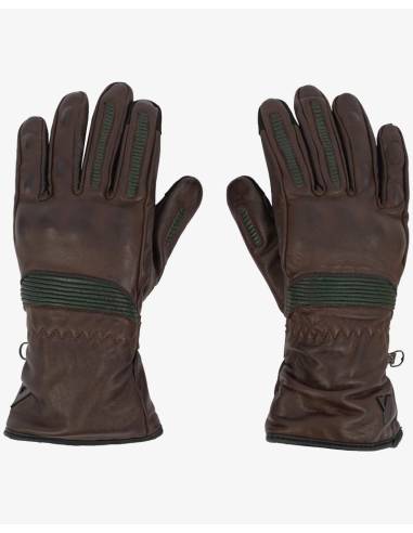Guantes BY CITY Lyon Man Marrón/Verde