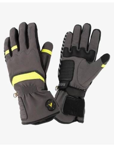 Guantes BY CITY Touring Man Gris/Negro