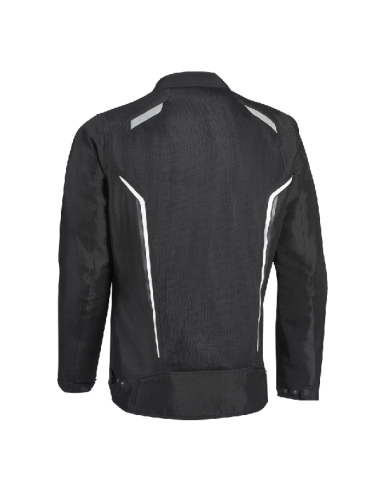 Chaqueta IXON Cool Air Negro-Blanco